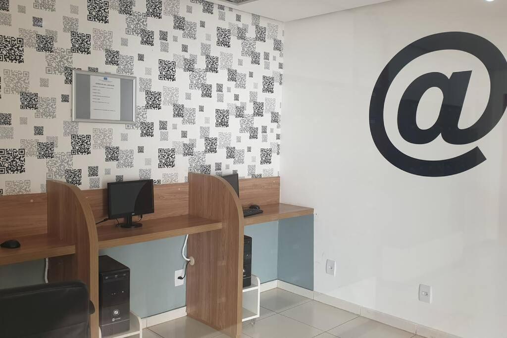 Apartamento com piscina em Águas Claras-DF Brasília Exterior foto