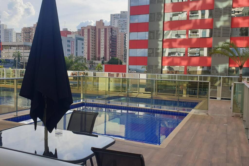 Apartamento com piscina em Águas Claras-DF Brasília Exterior foto