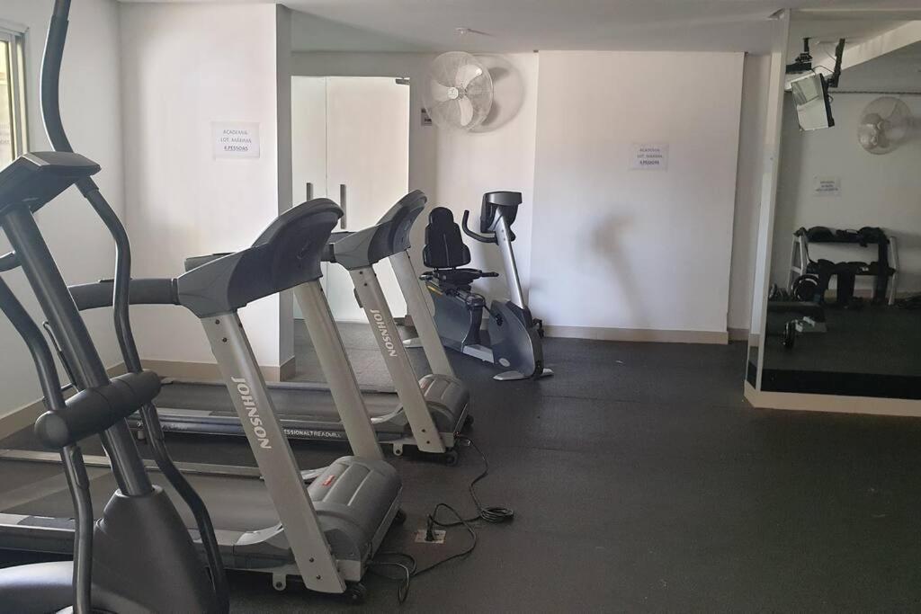 Apartamento com piscina em Águas Claras-DF Brasília Exterior foto