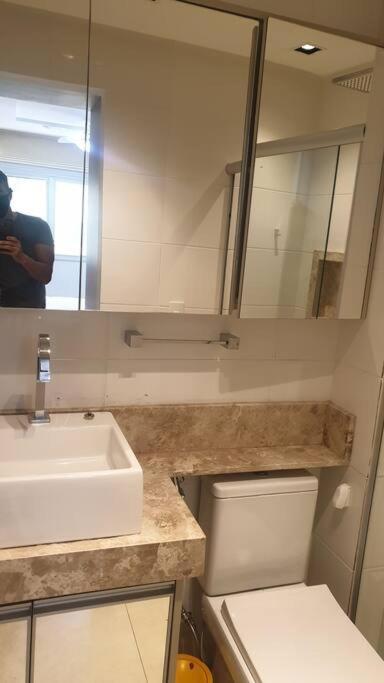 Apartamento com piscina em Águas Claras-DF Brasília Exterior foto